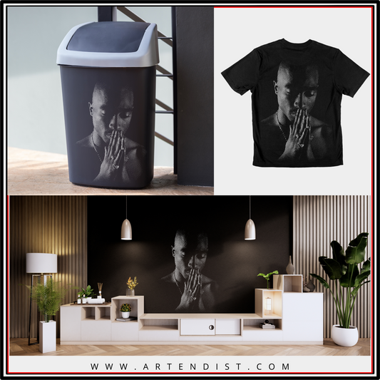 HIP HOP ICON Stencil – Premium Spray Paint Art Template - ARTENDIST