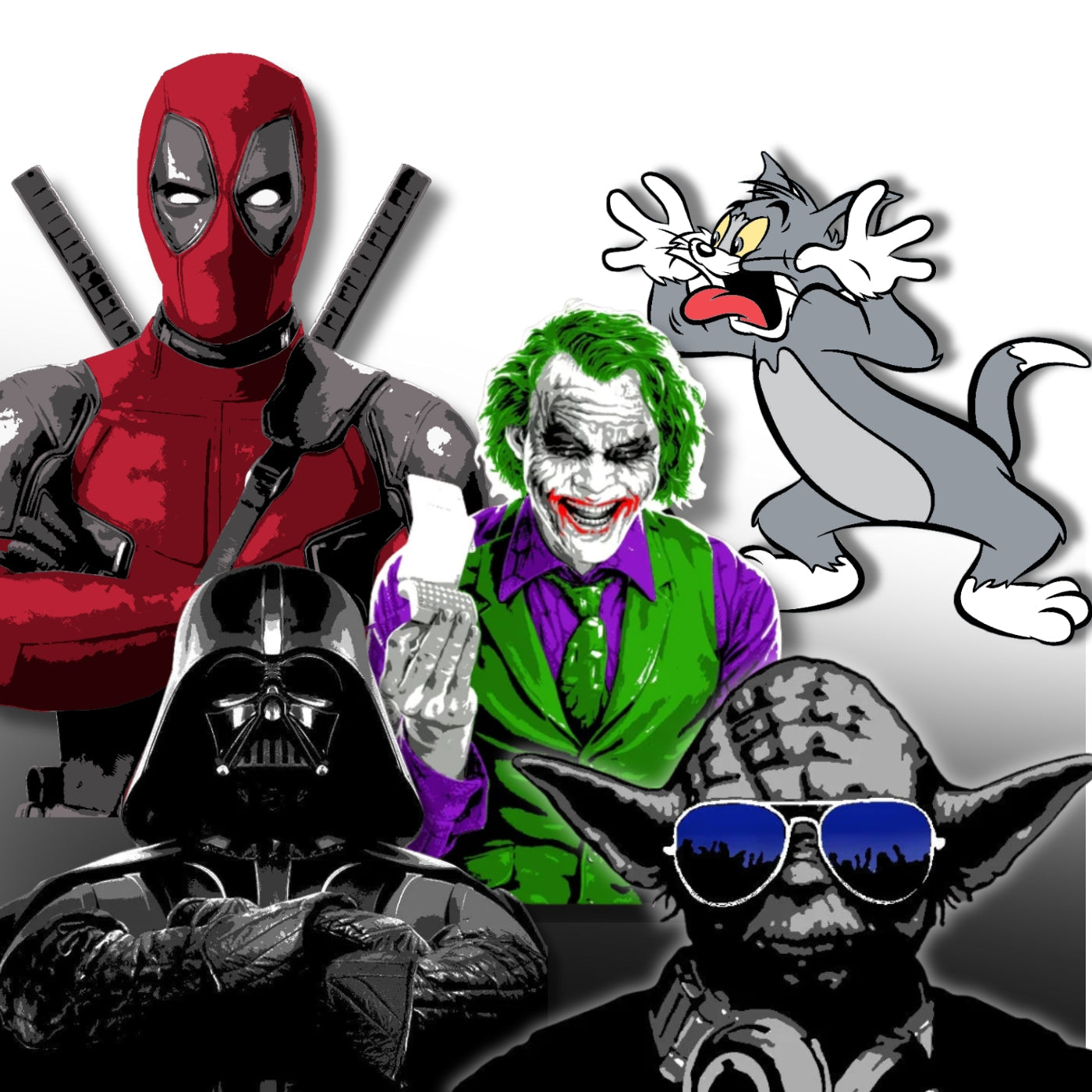 Cartoon & Movie Character Stencils