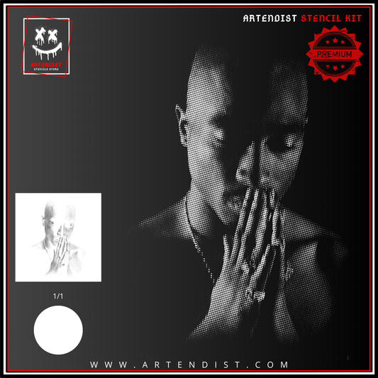 HIP HOP ICON Stencil – Premium Spray Paint Art Template - ARTENDIST