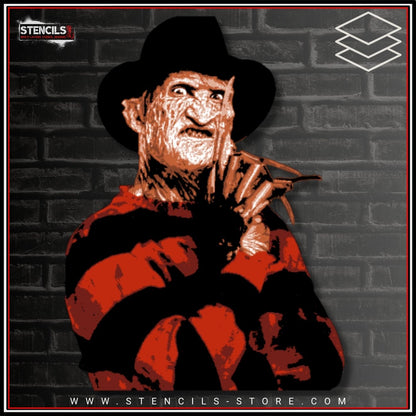 Horror Character 8-Layer Stencil - ARTENDIST