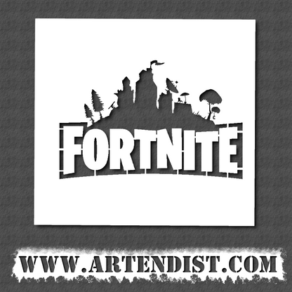 Fortnite Stencil - ARTENDIST