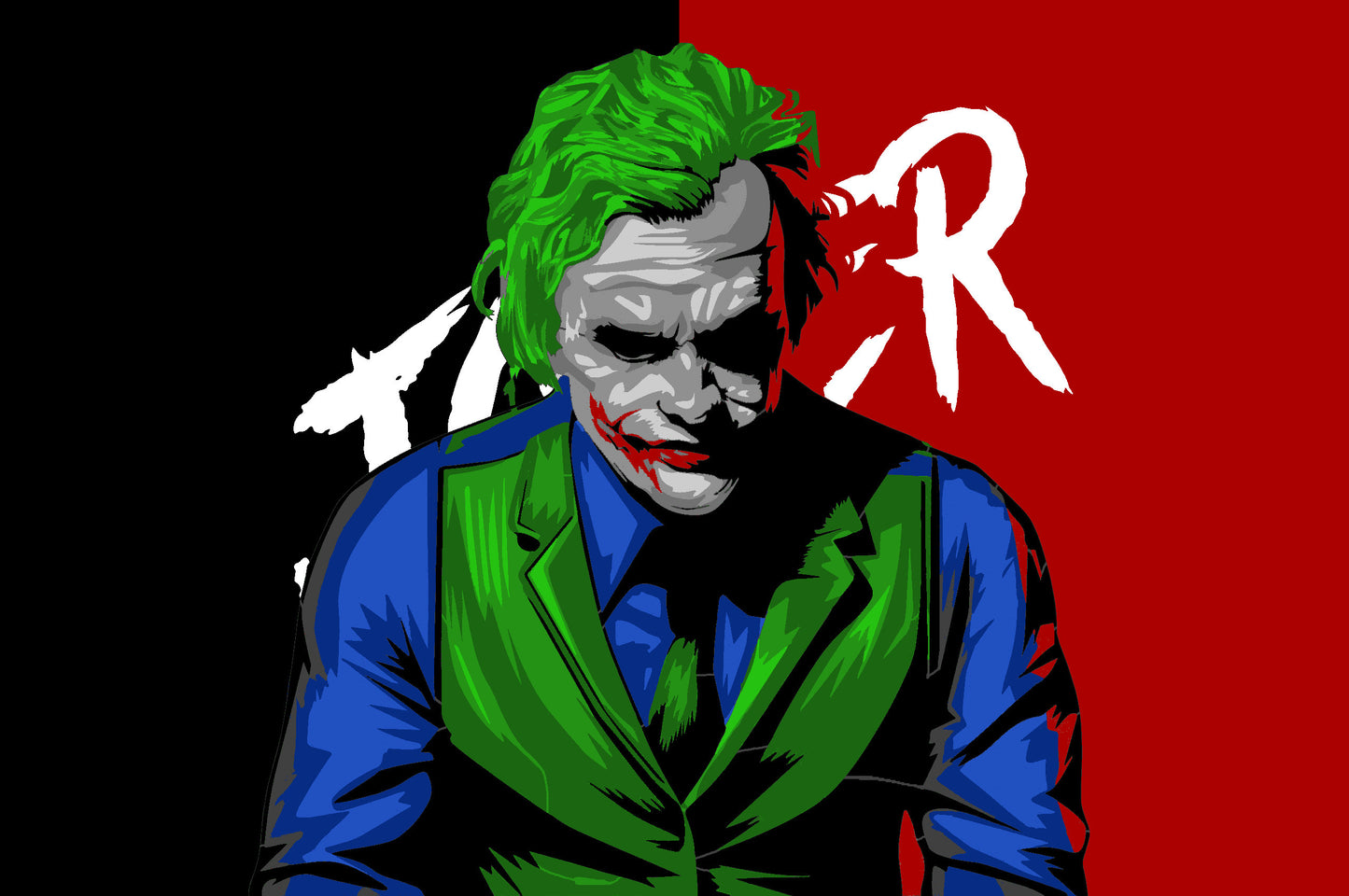 JOKER multi 11 layers stencil design PRE-CUT - ARTENDIST