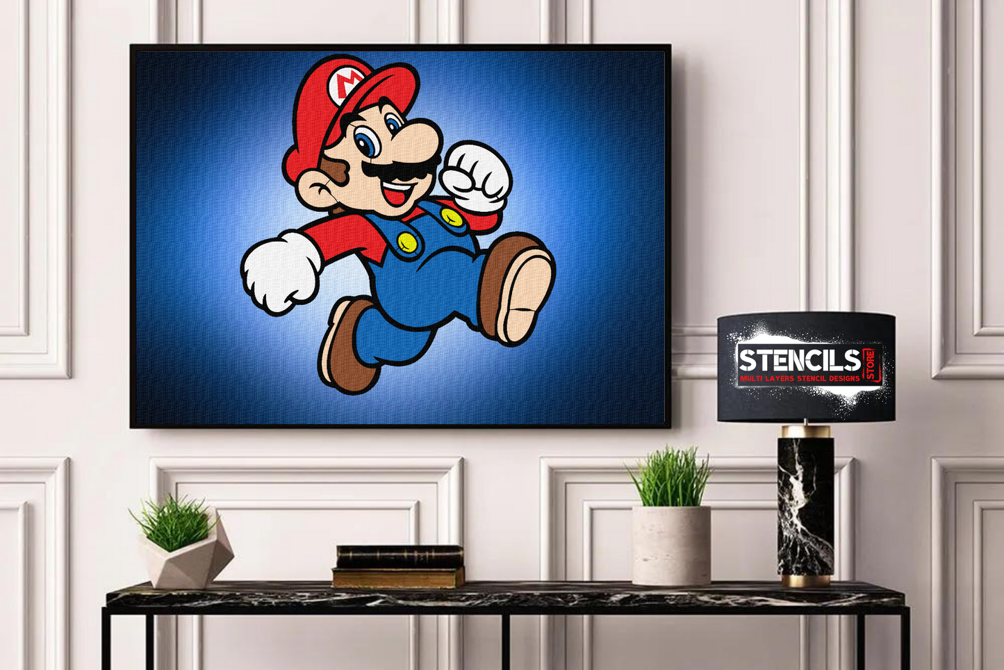 Mario　Simonの版画　La pluie d'or ドレスデザイン Painting Pop Art Mario Casque - Design Wall Decoration